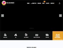 Tablet Screenshot of pdsahabat.com